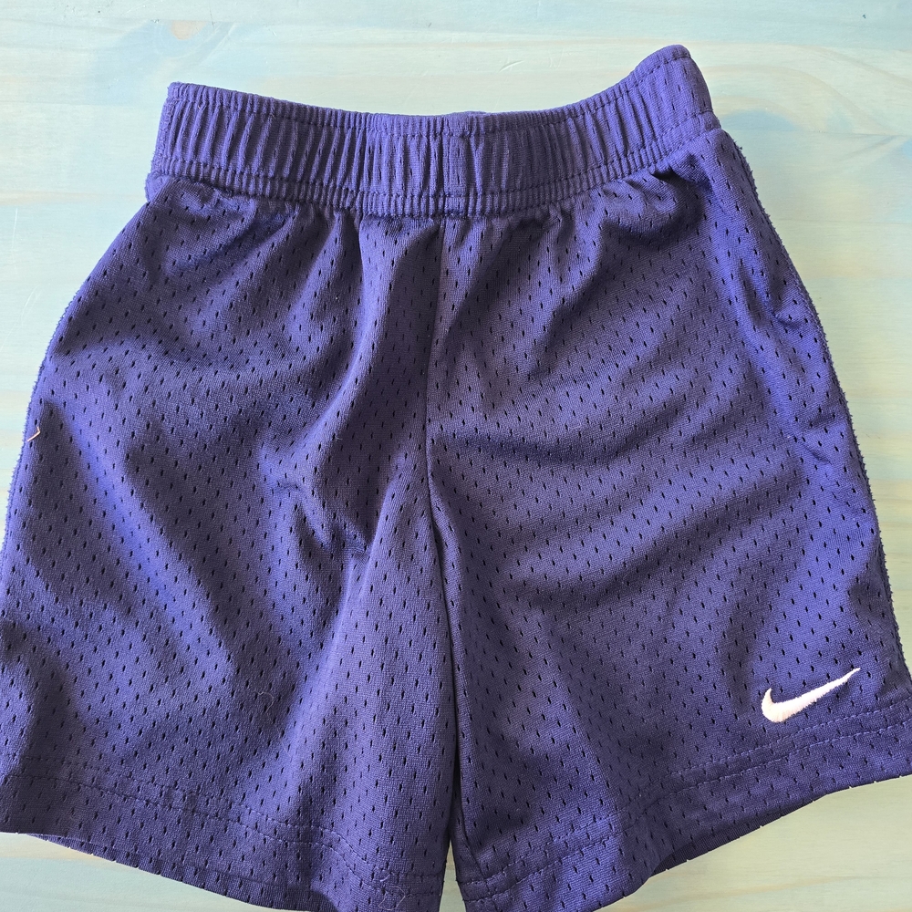 Nike Kids Navy Mesh Shorts